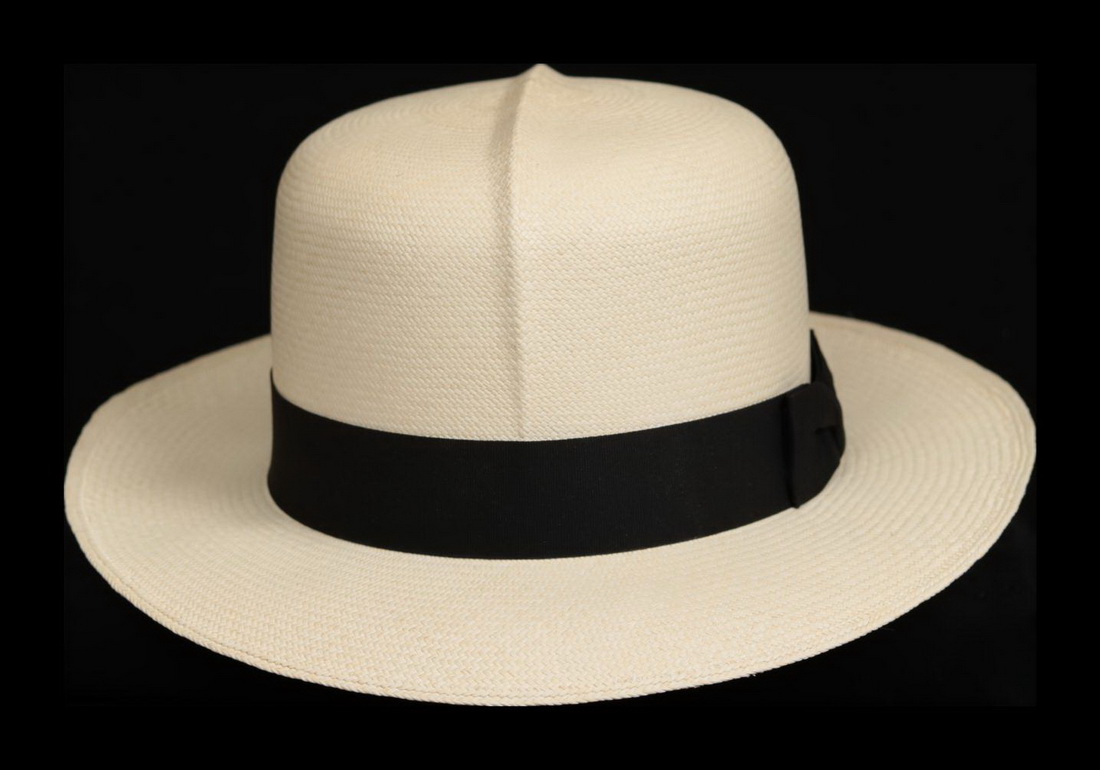 New MONTECRISTI FINO Genuine Panama Hat Rollable/Foldable Handmade in Ecuador 