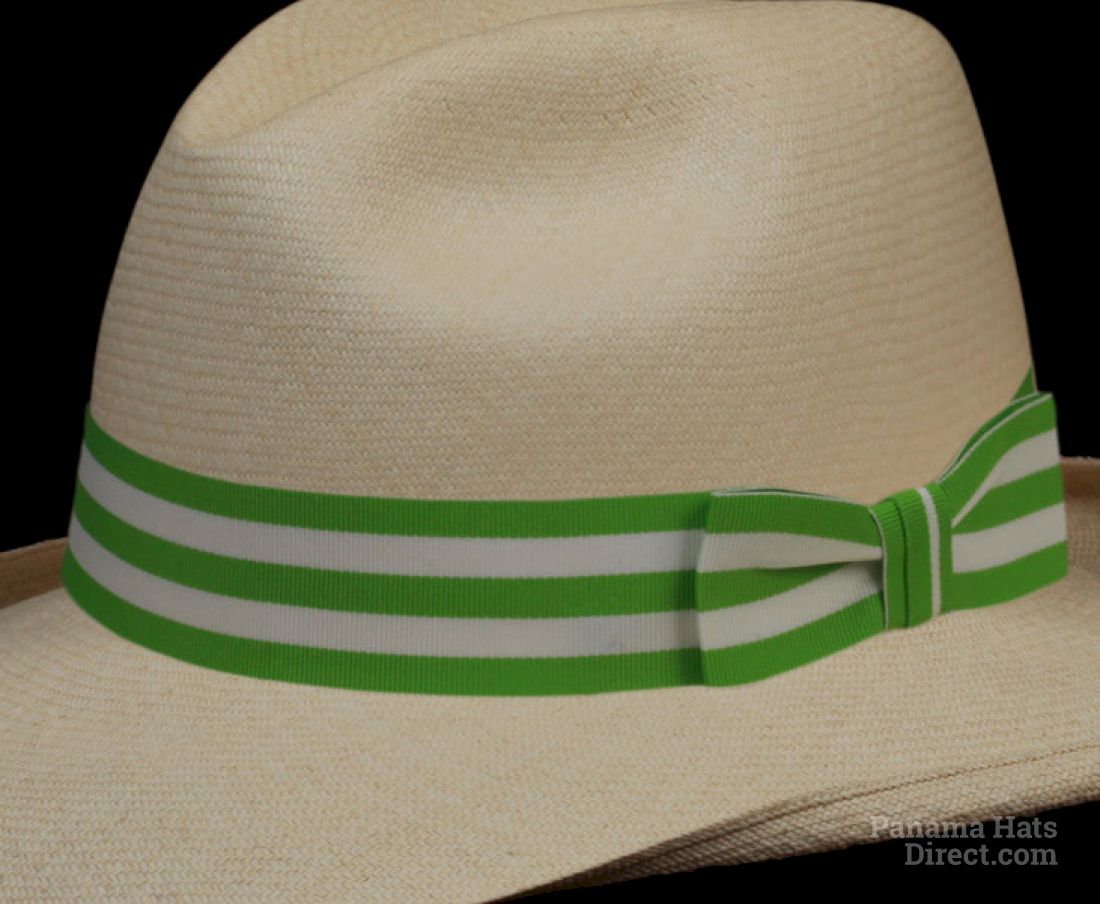 Lime White Stripe Band