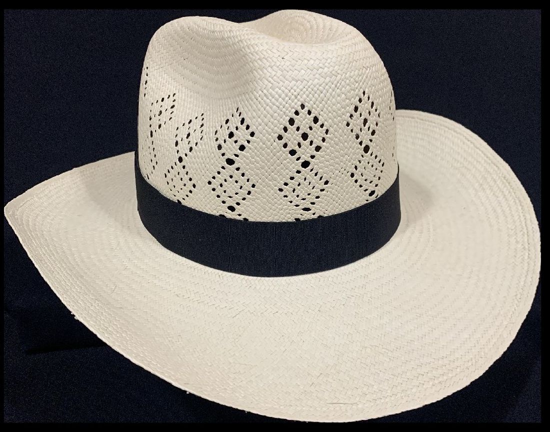 Montecristi Fino Western Cattleman Panama Hat