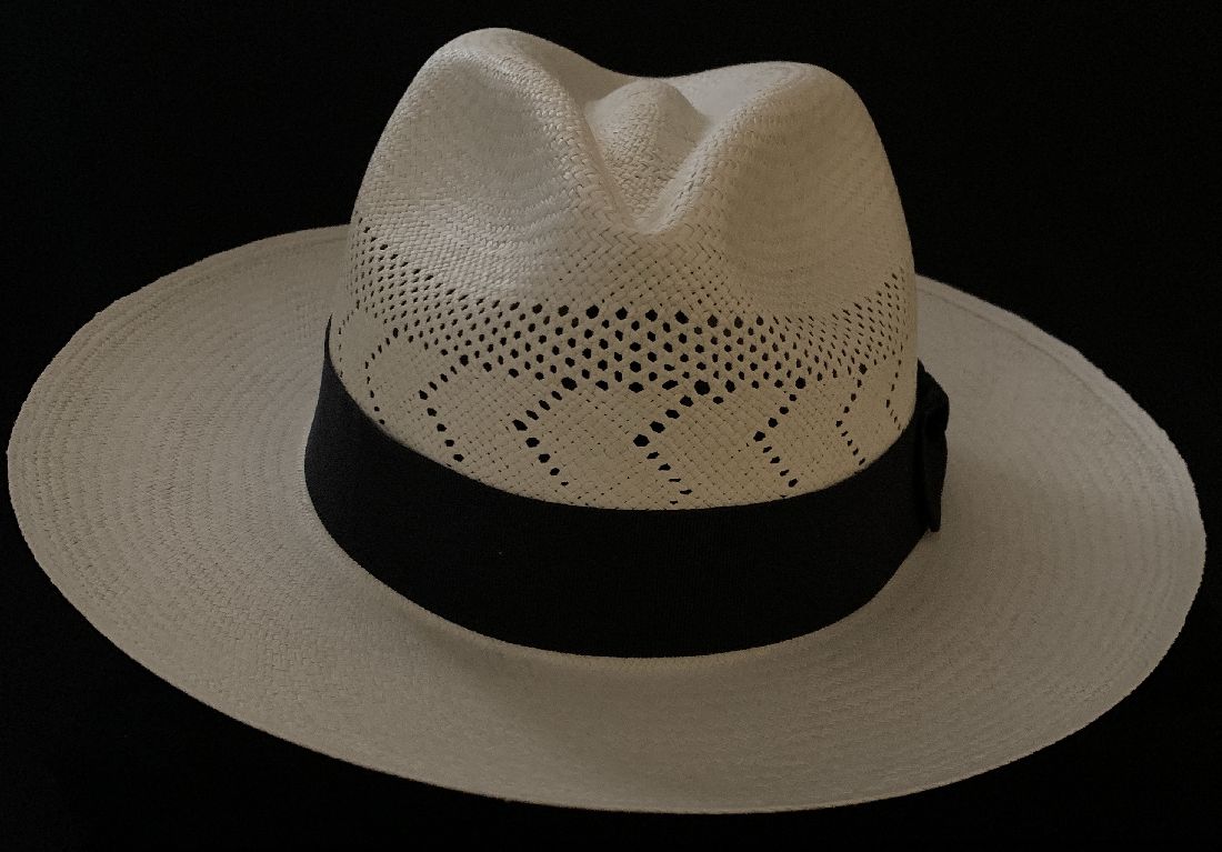 Genuine Handmade Montecristi Fino Classic Fedora Hat