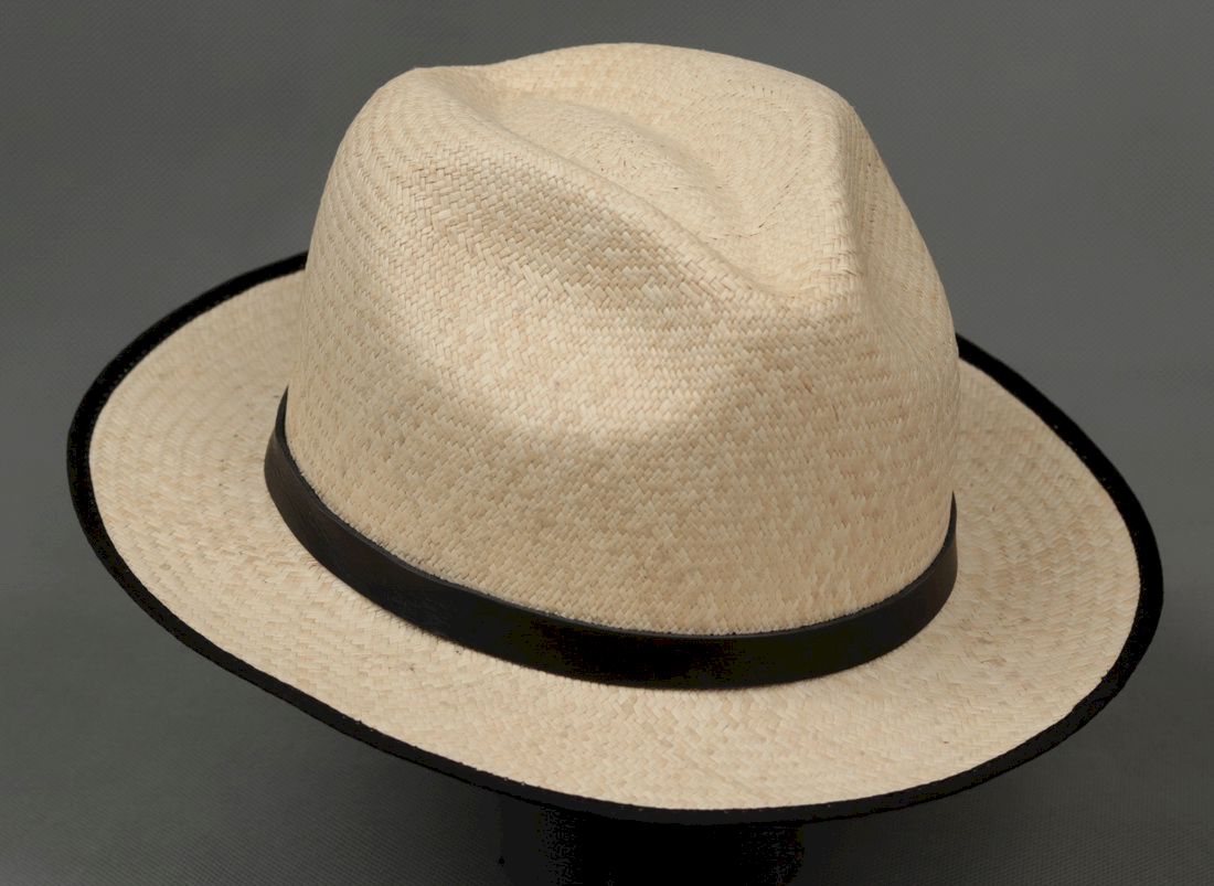 Genuine Handmade Montecristi Sub Fino Classic Fedora Hat