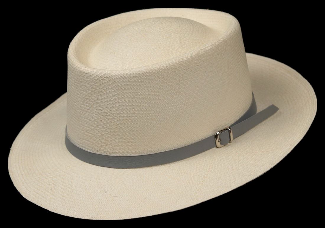 Genuine Handmade Montecristi Fino Fino Gambler Hat
